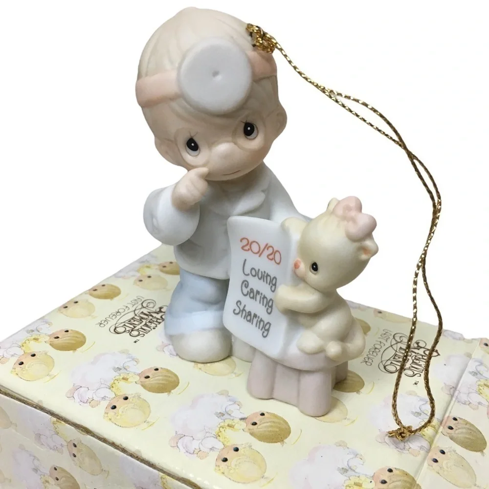 PRECIOUS MOMENTS Vintage Doctor Ornament 20 Years & The Vision’s Still The Same